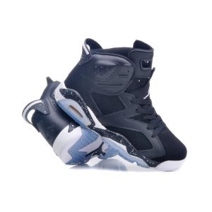 Nike Air Jordan 6 Retro Men (Dark blue/White) (006)