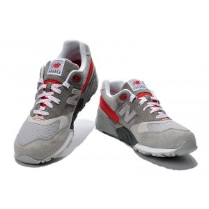 New Balance 999 Муж (Grey/Red) (001)