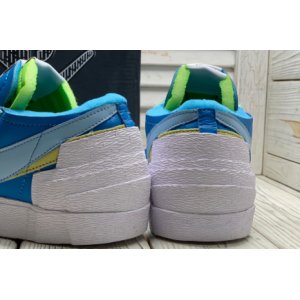 Кроссовки Nike KAWS X Sacai X Blazer Low Синий (033)