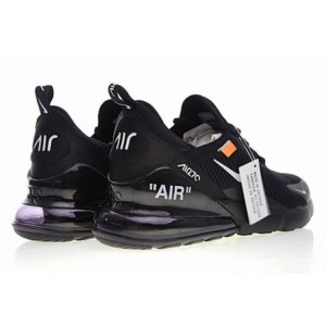 Off White x Nike Air Max 270 (Black) (008)