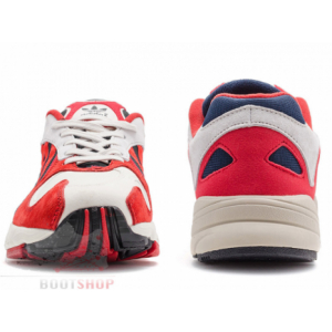 Кроссовки Adidas Yung-1 красные, темно-синие, серые (003)