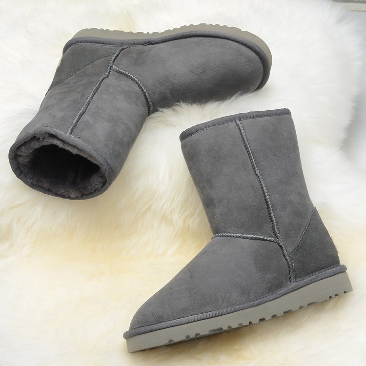 women's classic short gray uggs