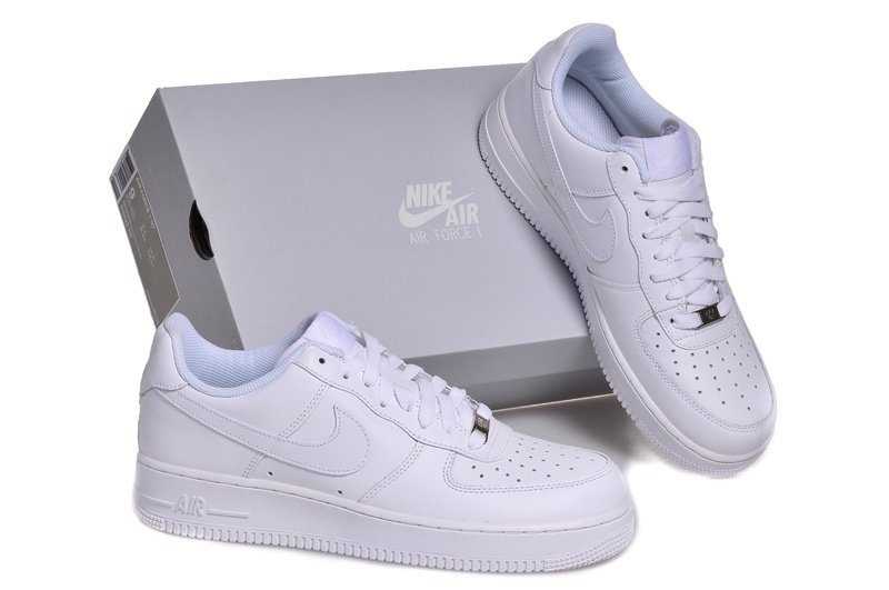 Nike air force store low white mens