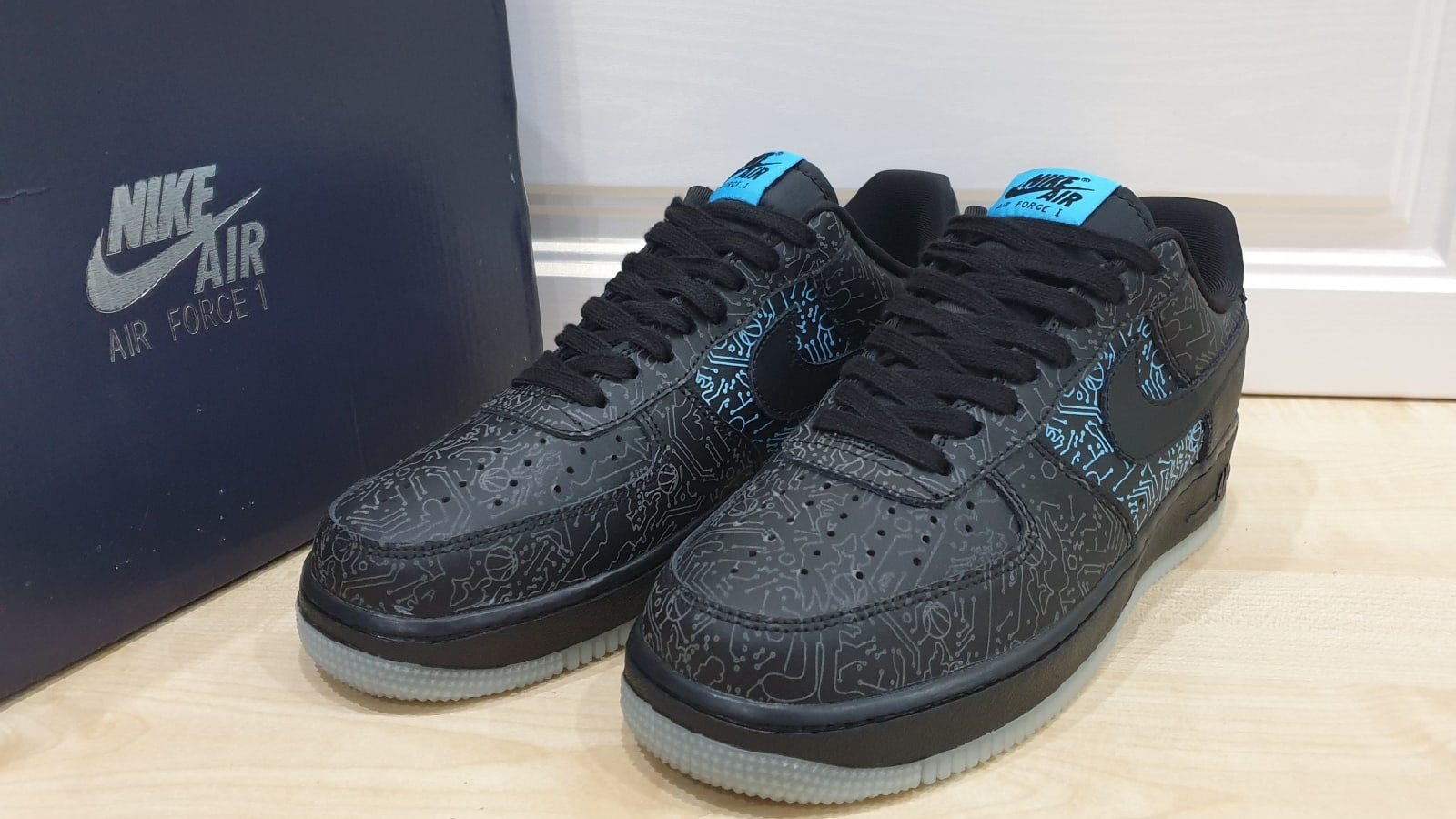 Nike air force cheap 1 low men's black