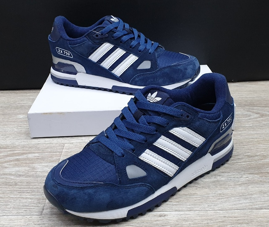 Adidas ZX 750 Men Dark blue gray