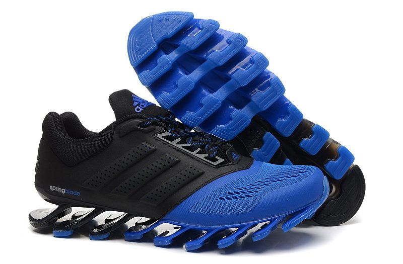Отзывы о Adidas Springblade 2.0 (Black/Blue) (006)