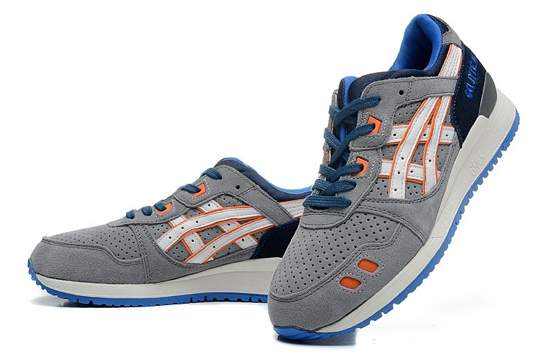 Asics gel lyte iii white black orange hotsell