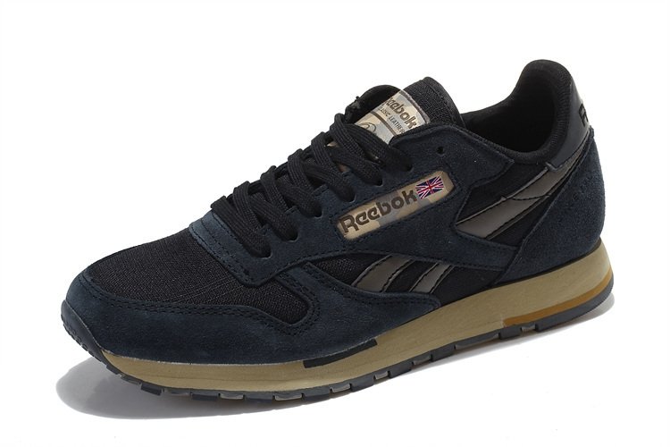 reebok black classic leather