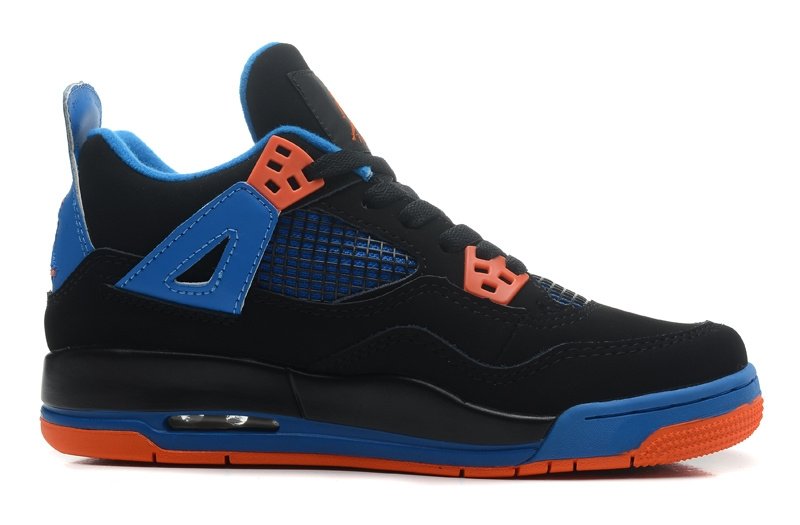 retro 4 black orange