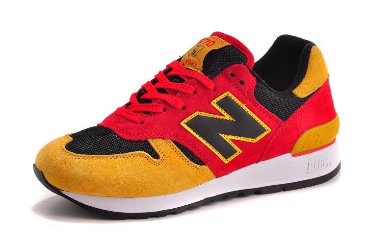 New balance red and 2025 yellow