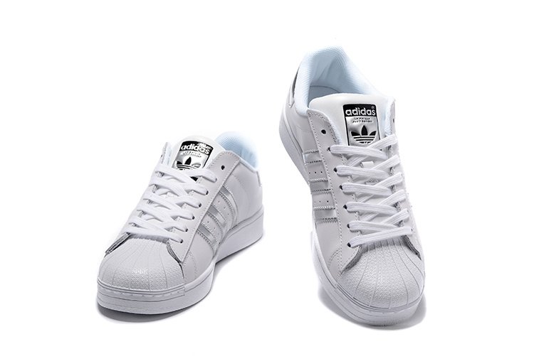 Adidas Superstar White silver 006