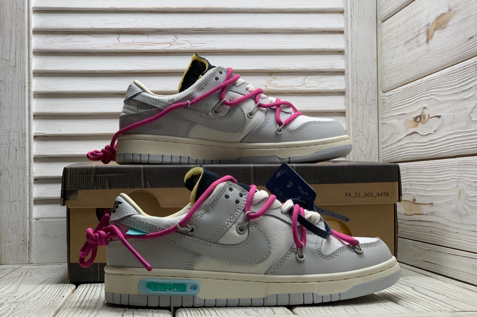 Nike X Dunk Low x Off White (019 