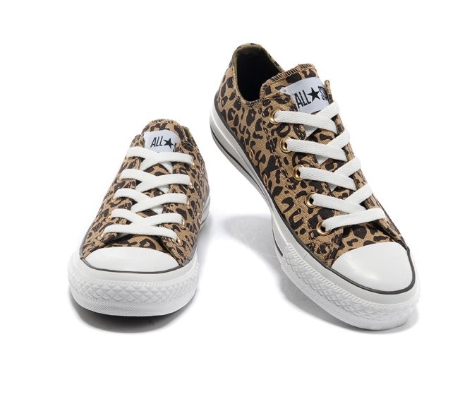 converse chuck leopard