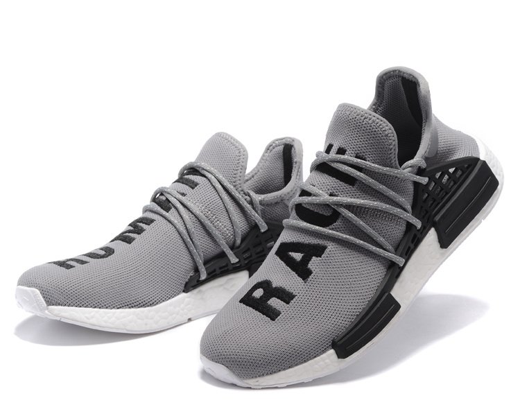 Grey human race store adidas