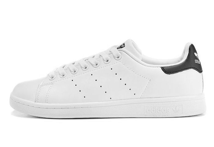 Stan smith sale adidas black white