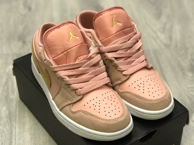 coral gold jordan 1