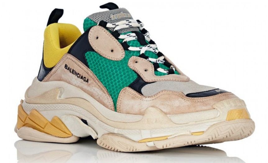 balenciaga green yellow