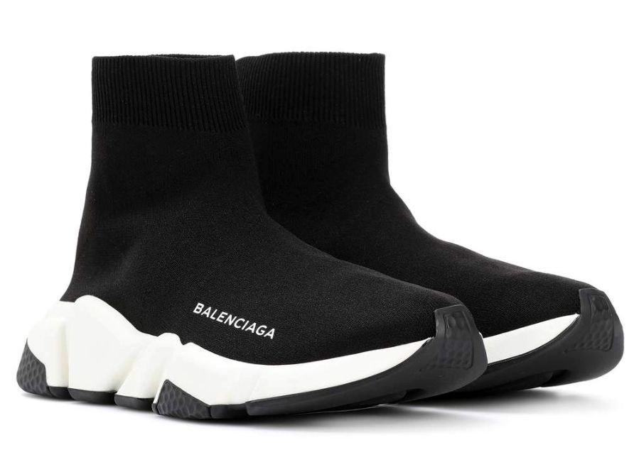 balenciaga speed trainer red and black