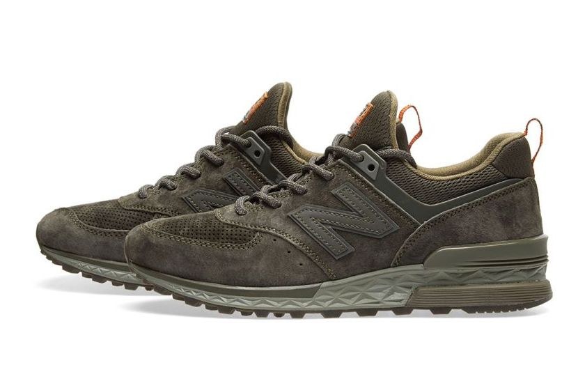 new balance 574 khaki green