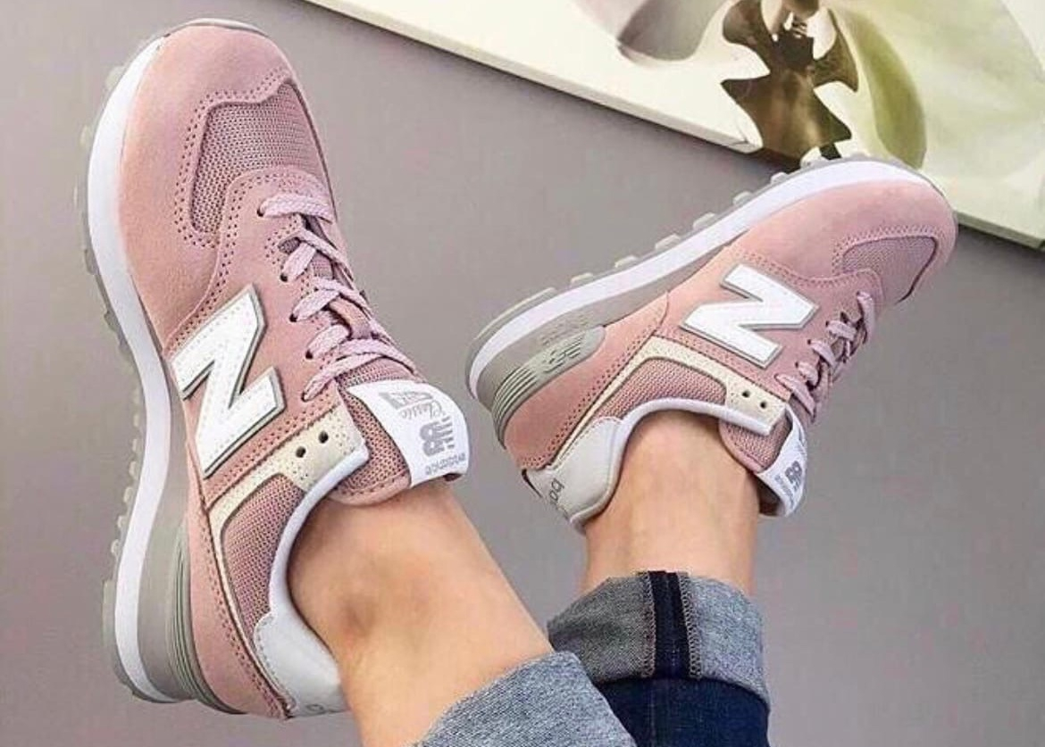 Кроссовки New Balance 574 Pink купить в 