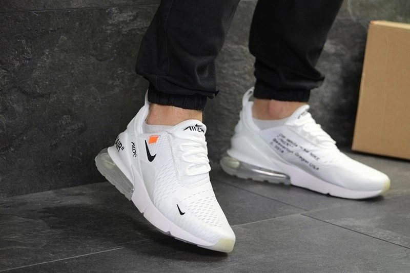 Off White x Nike Air Max 270 White 010