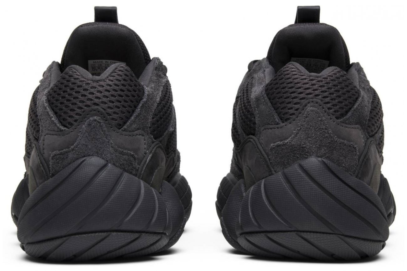 Shadow black clearance yeezy 500