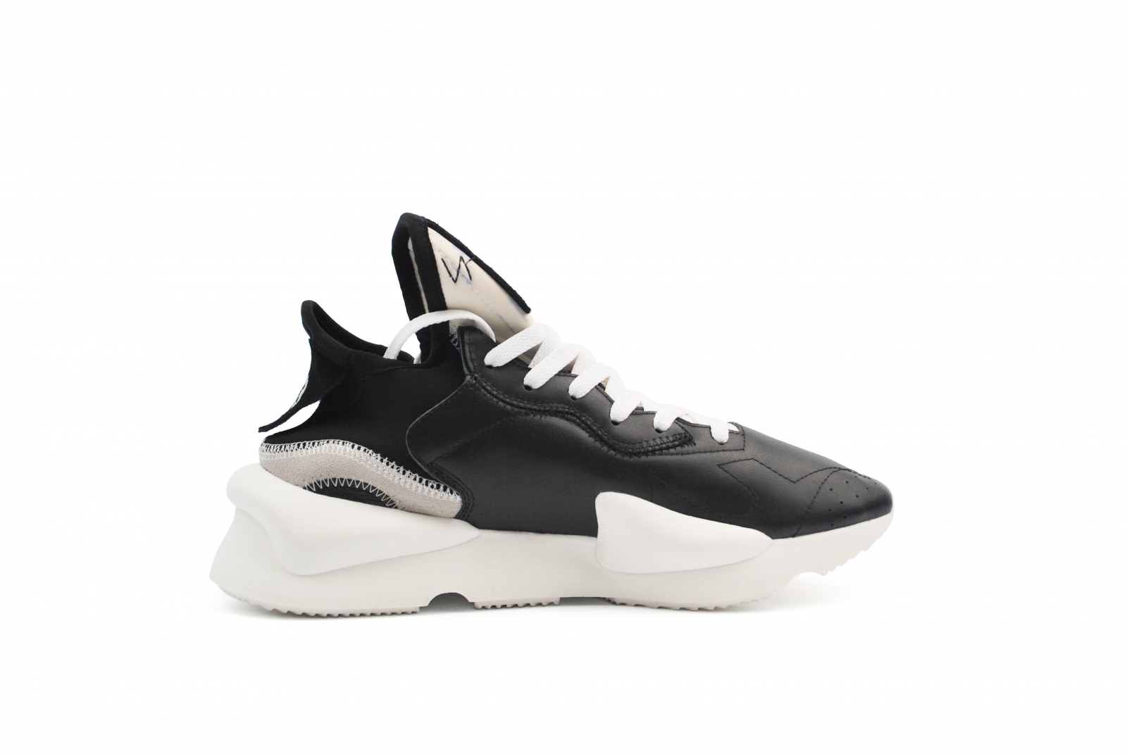 Y 3 Kaiwa Chunky Sneakers Yohji Yamamoto Black 015 50