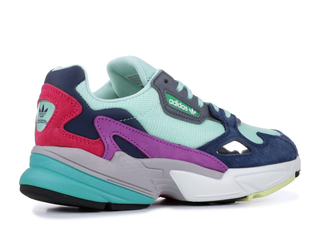 Adidas falcon on sale w clear mint