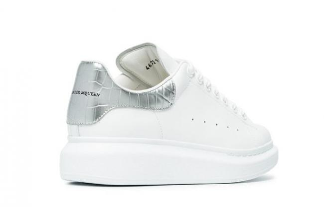 White silver alexander hot sale mcqueen