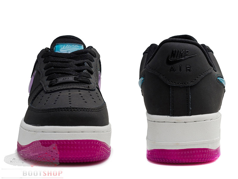 nike air force 1 low jelly jewel black