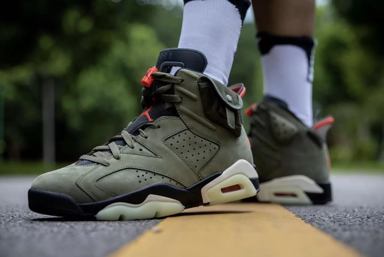 air jordan six travis scott