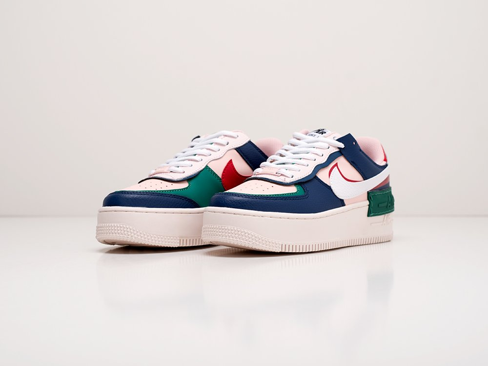 Nike air force 1 navy outlet white