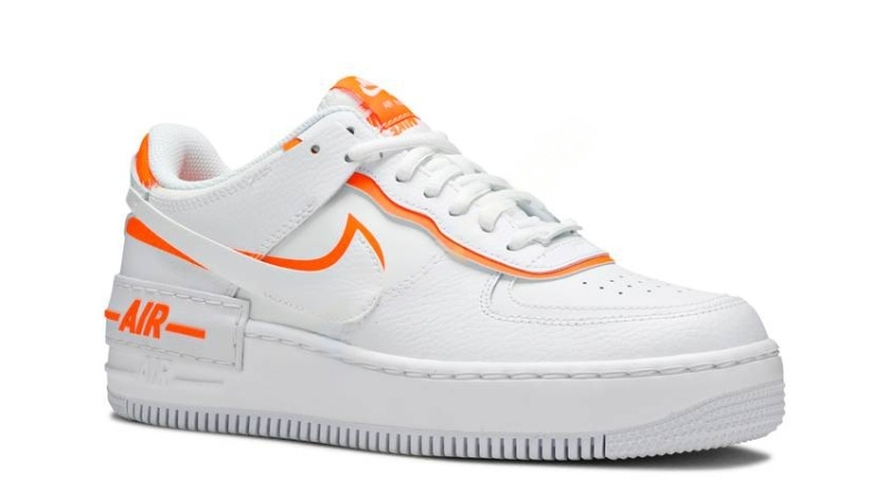 Nike air force 1 shadow grey and clearance orange