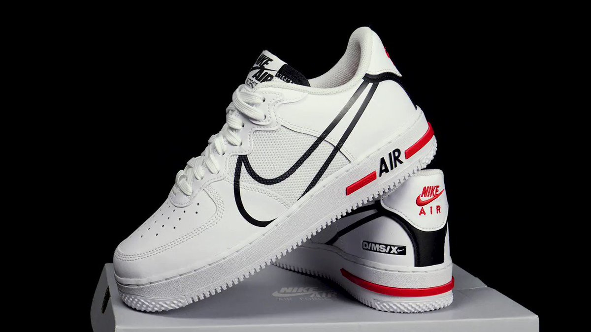 Air force react. Nike Air Force 1 React d/MS/X. Nike Air Force 1 React. Nike Air Force 1 React d/MS/X White. Nike Air Force 1 React White.