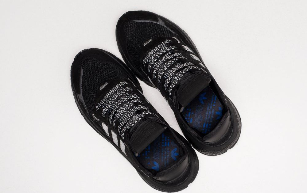 Adidas night store jogger triple black