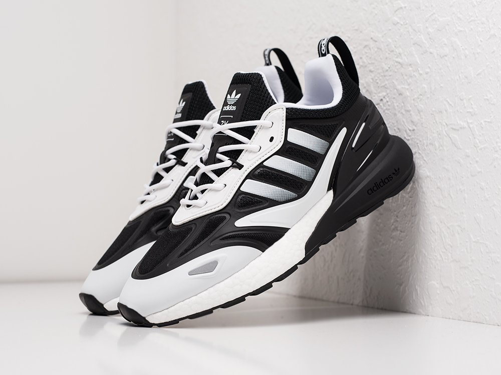 Adidas ZX 2K BOOST 2.0 Black White 50