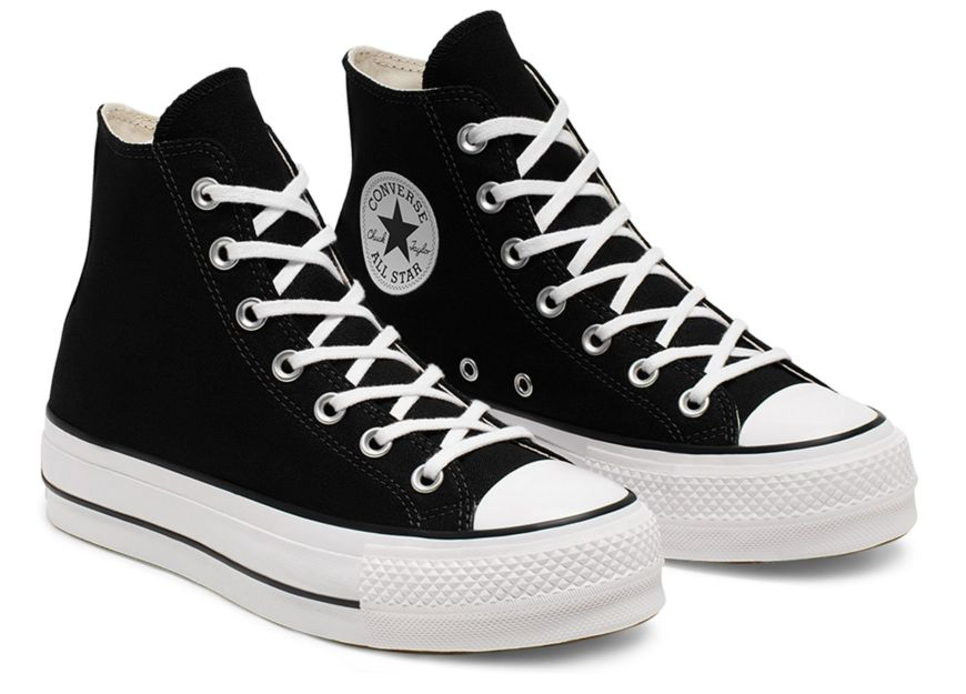 All star cheap converse platform black