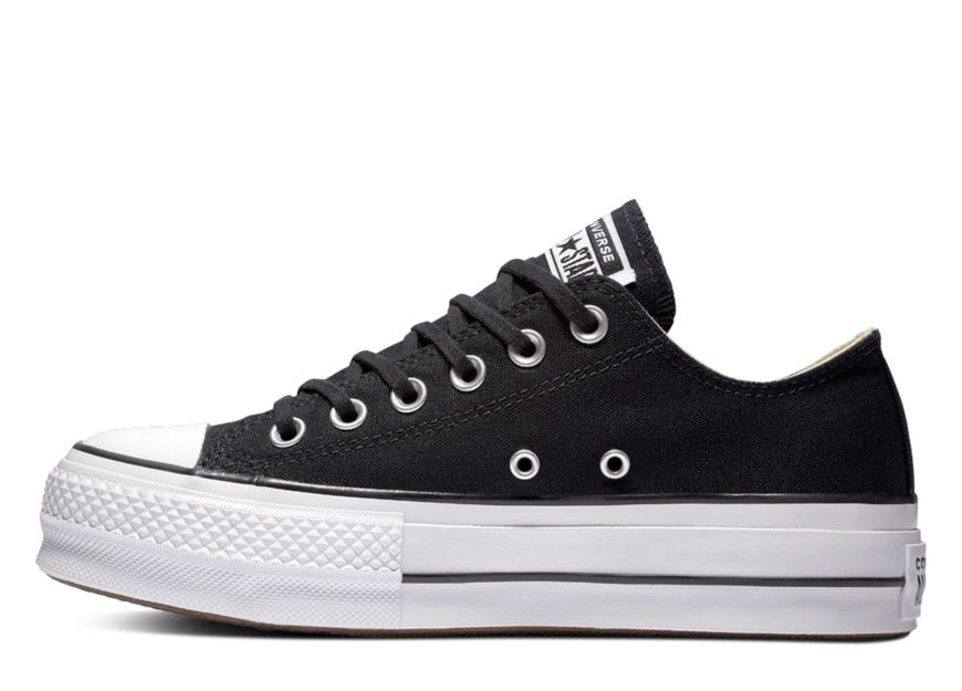 Converse store black canvas