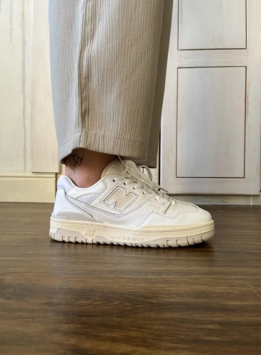 New Balance 550 All White 50