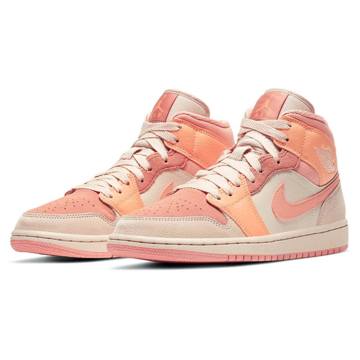 Adidas Nike Air Jordan 1 Mid Apricot