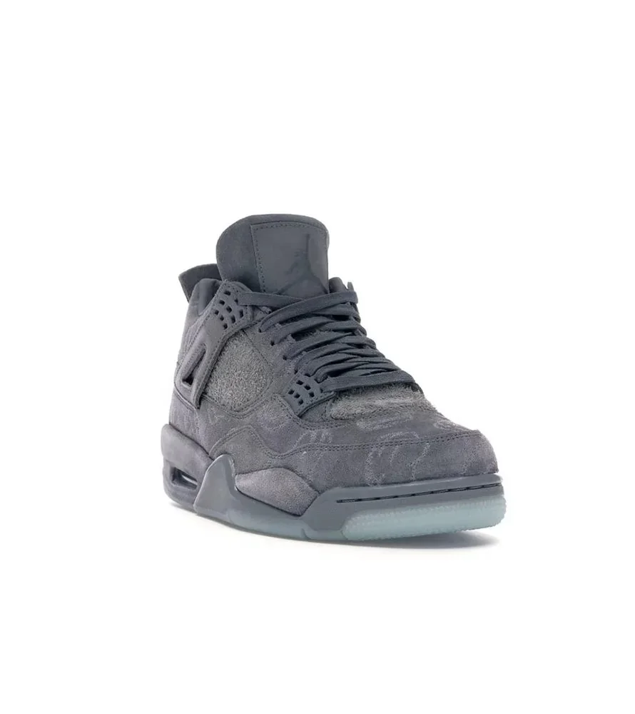 Кроссовки Nike Air Jordan 4 Retro X KAWS Cool Grey