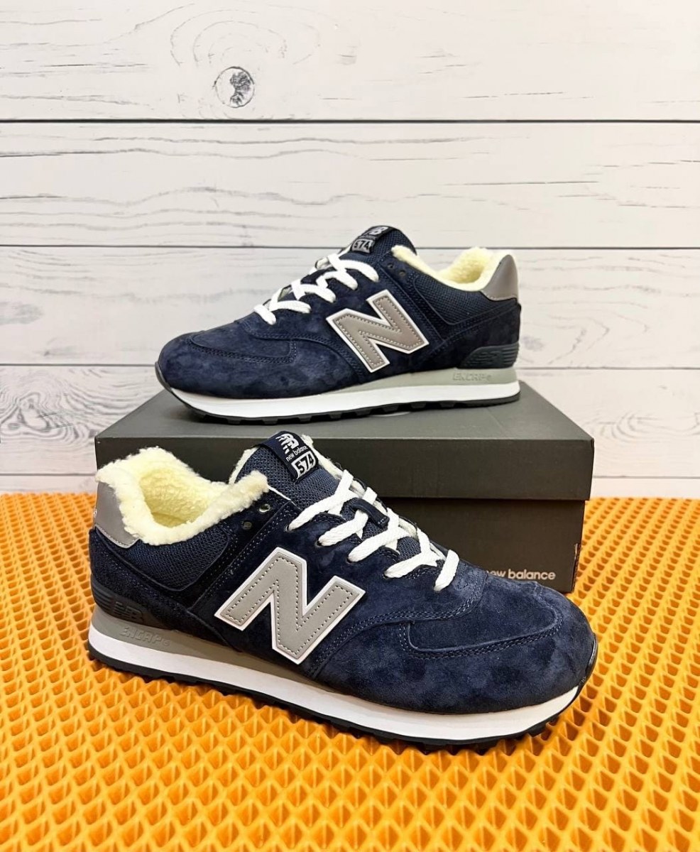 New balance cheap navy blue suede