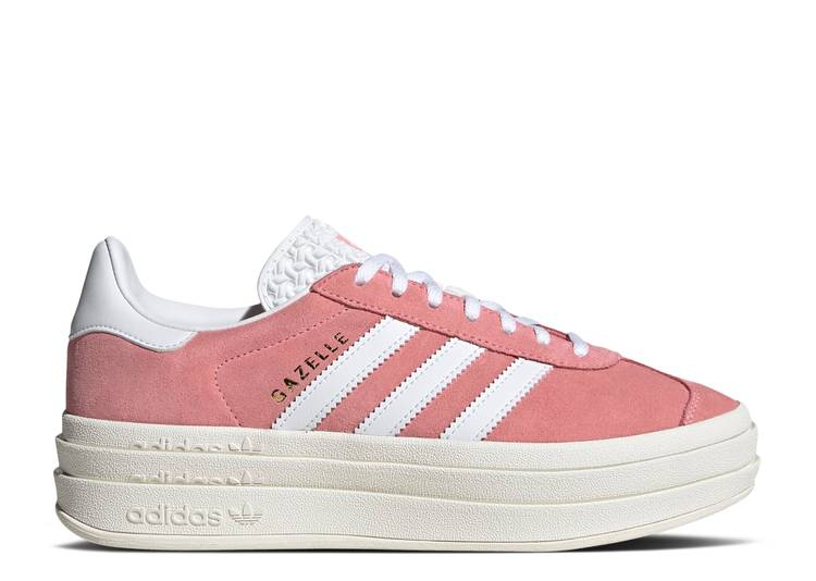 Pink hot sale adidas gazelle