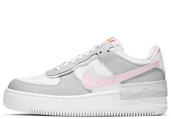 Nike air force 1 shadow grey and clearance pink