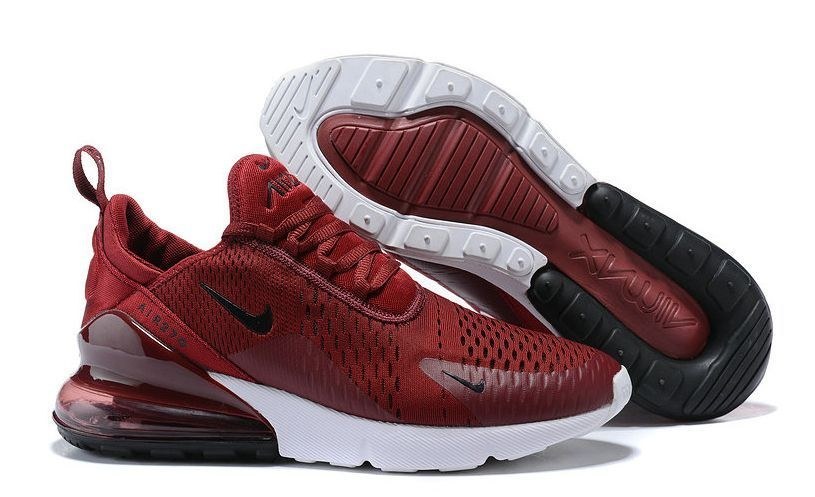 270 air max red and black
