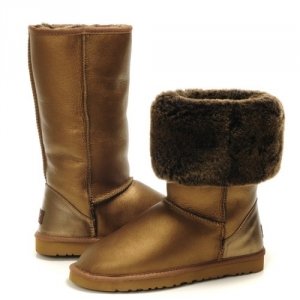 UGG Classic Tall leather Gold