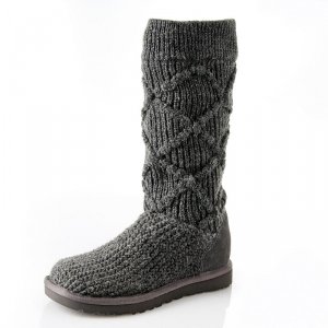 UGG Argyle Knit Grey