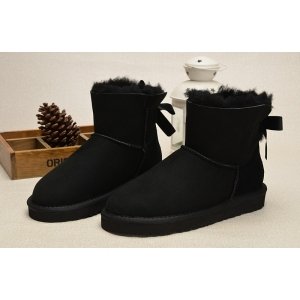 UGG Bailey Bow Mini Black