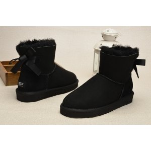 UGG Bailey Bow Mini Black