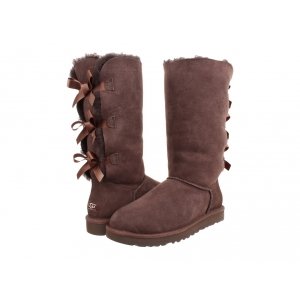 UGG Tall Bow Chocolate